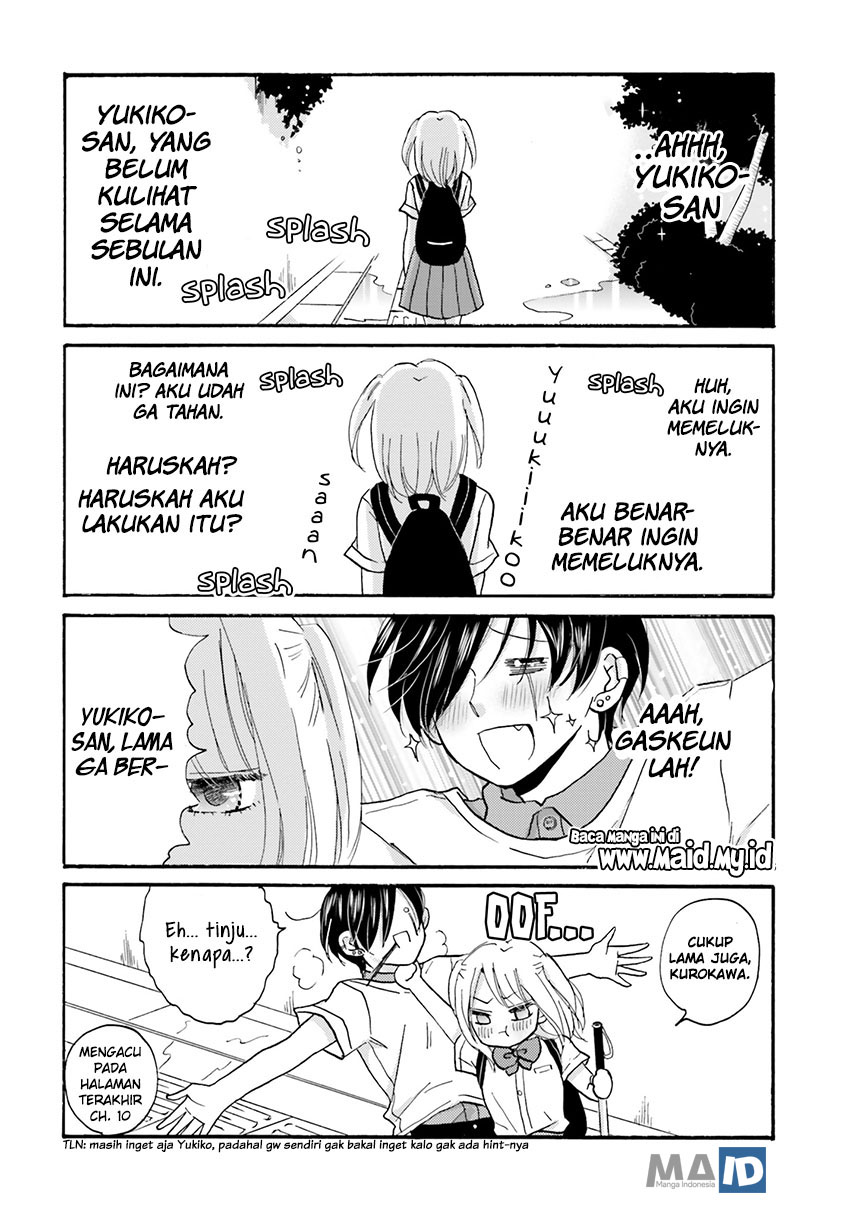 Yankee-kun to Hakujou Gaaru Chapter 16 Bahasa Indonesia